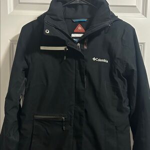 Columbia Omni- Heat Women's Black Snow Jacket size small